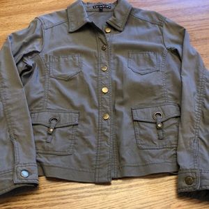 Dalia olive green jacket size 12